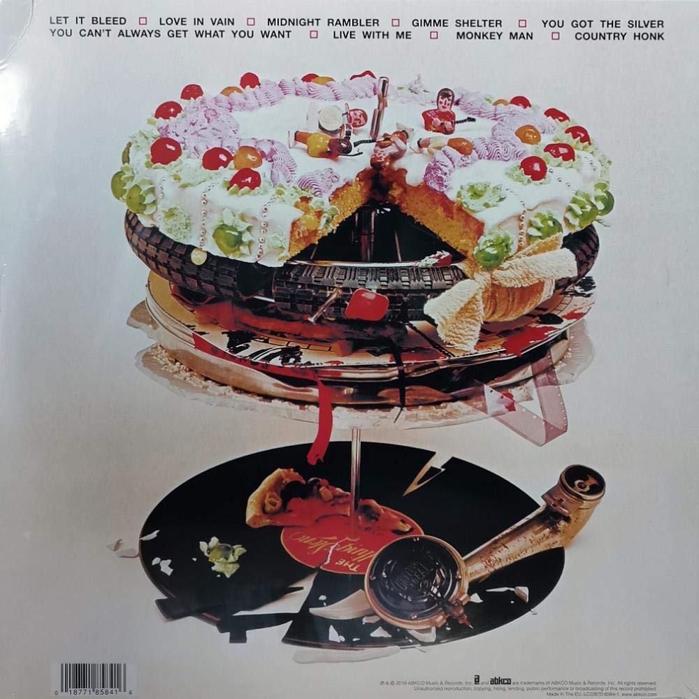 Rolling Stones Let It Bleed 50th Anniversary 180g Vinyl LP - Catalog To Music
