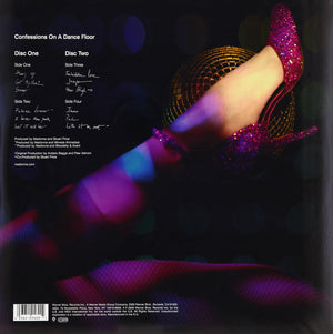 Madonna Confessions on a Dancefloor Limited Edition Pink 2LP Vinyl Record 2 - Catalog To Music