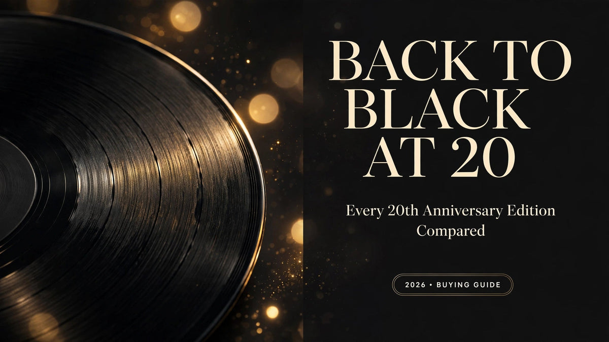 Amy Winehouse Back to Black 20th anniversary vinyl and CD editions