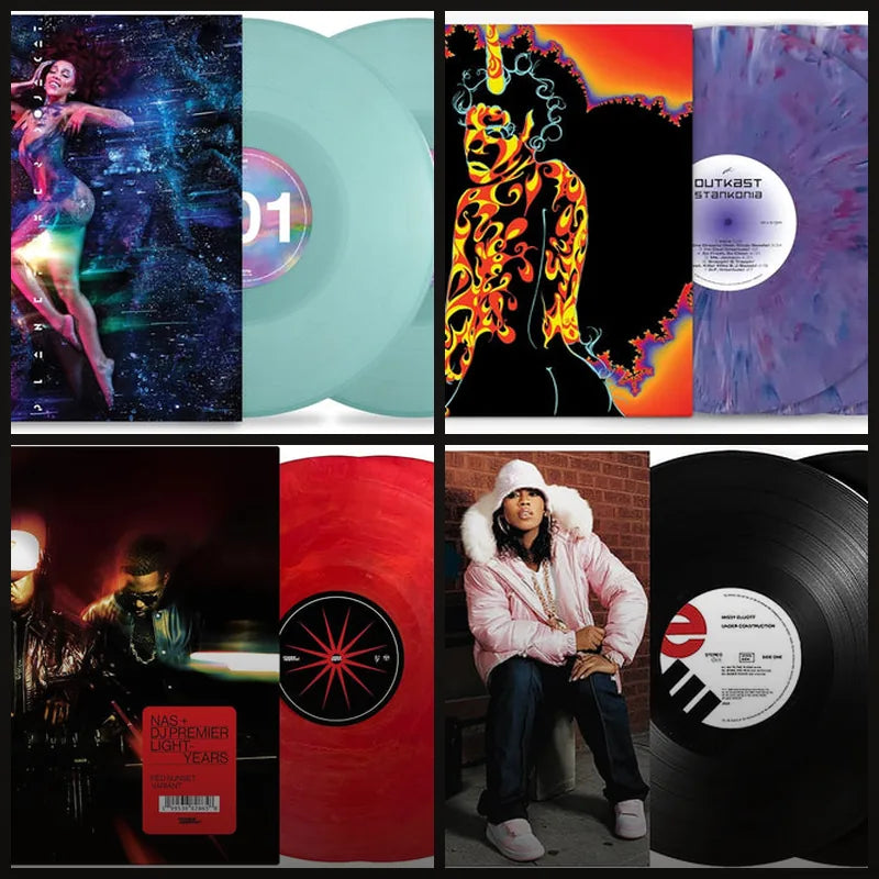 Hip-hop and R&B vinyl records – Doja Cat, Outkast, Nas & DJ Premier, Missy Elliott