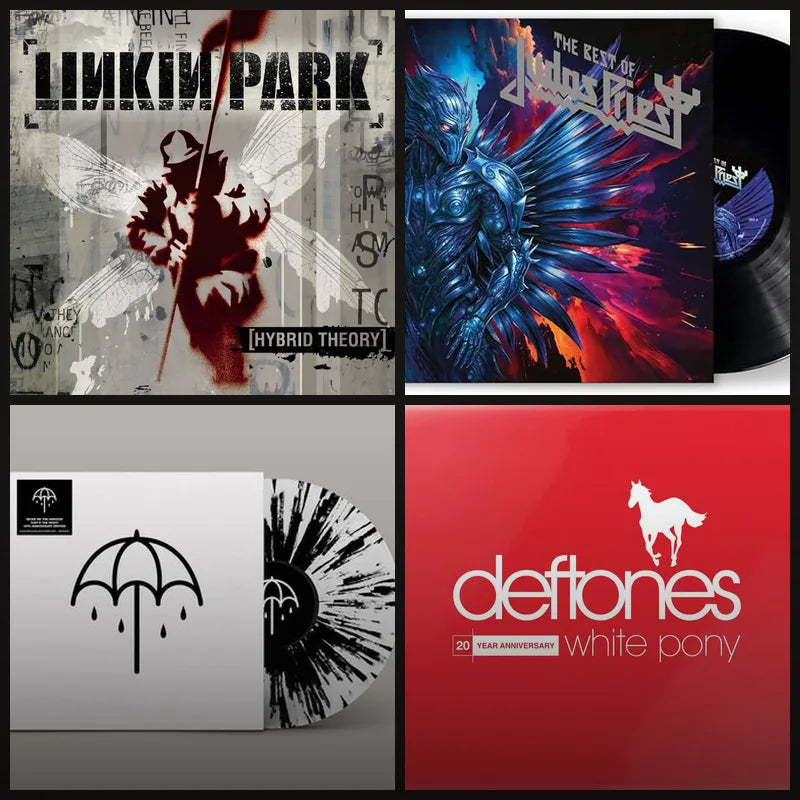 Metal and hard rock vinyl records – Linkin Park, Judas Priest, Bring Me The Horizon, Deftones