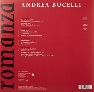 Andrea Bocelli - Romanza [2LP] - Catalog To Music