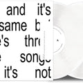 Charli XCX - brat and it's the same but there's three more songs so it's not (Deluxe) [White Vinyl 2LP] – album cover