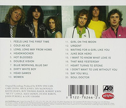 Foreigner - Complete Greatest Hits [CD] - Catalog To Music