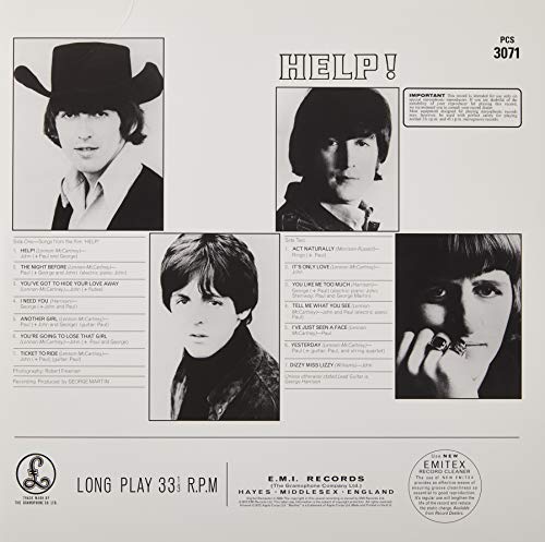 The Beatles - Help! [180g Vinyl LP] - Catalog To Music