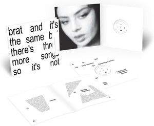 Charli XCX - brat and it's the same but there's three more songs so it's not (Deluxe) [White Vinyl 2LP] – product photo 2