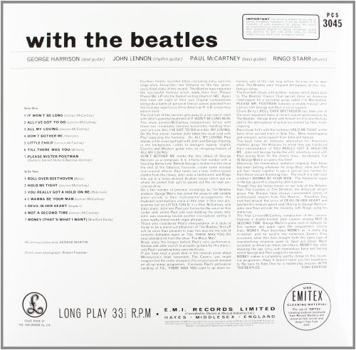 The Beatles - With the Beatles [180g Vinyl LP] - Catalog To Music