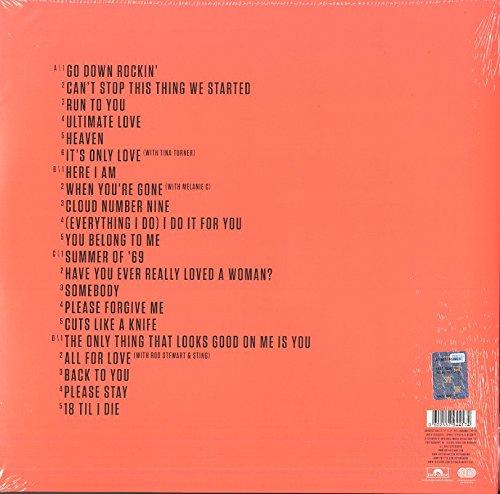 Bryan Adams - Ultimate [2LP] - Catalog To Music