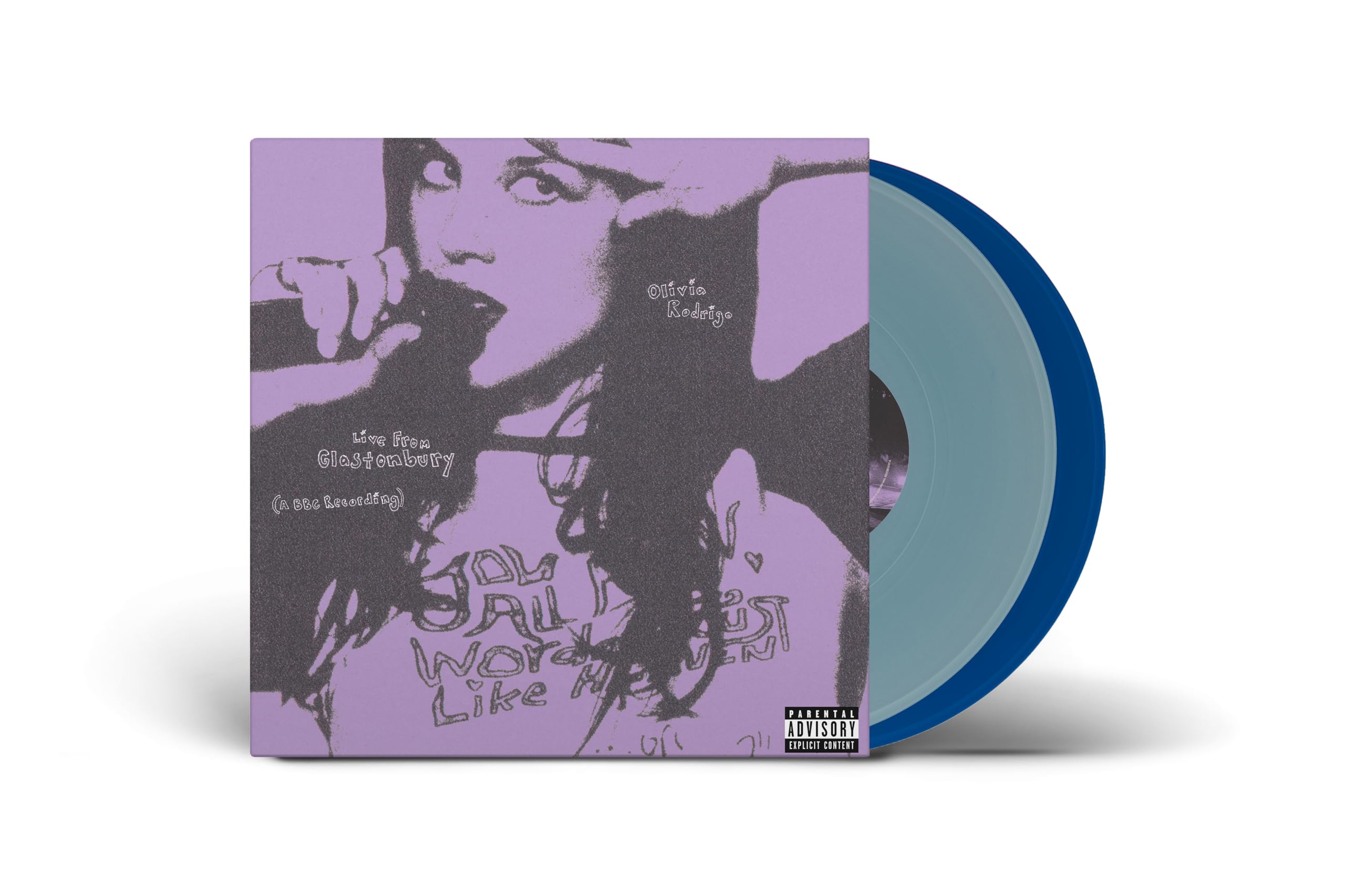 Live From Glastonbury (A BBC Recording) - Olivia Rodrigo [Light Blue/Cobalt 2LP Vinyl]