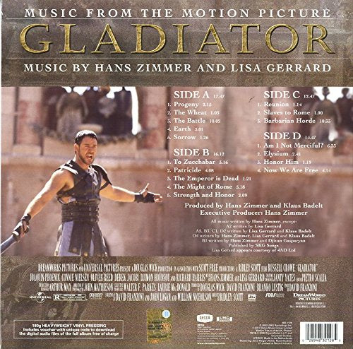 Gladiator (Music From the Motion Picture) [2LP] - Catalog To Music