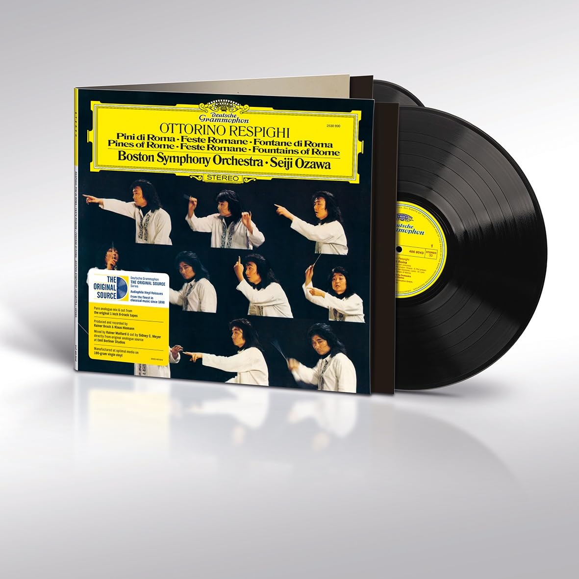 Seiji Ozawa / Boston Symphony Orchestra - Respighi: Pines of Rome; Roman Festivals; Fountains of Rome [180g 2LP] - Catalog To Music