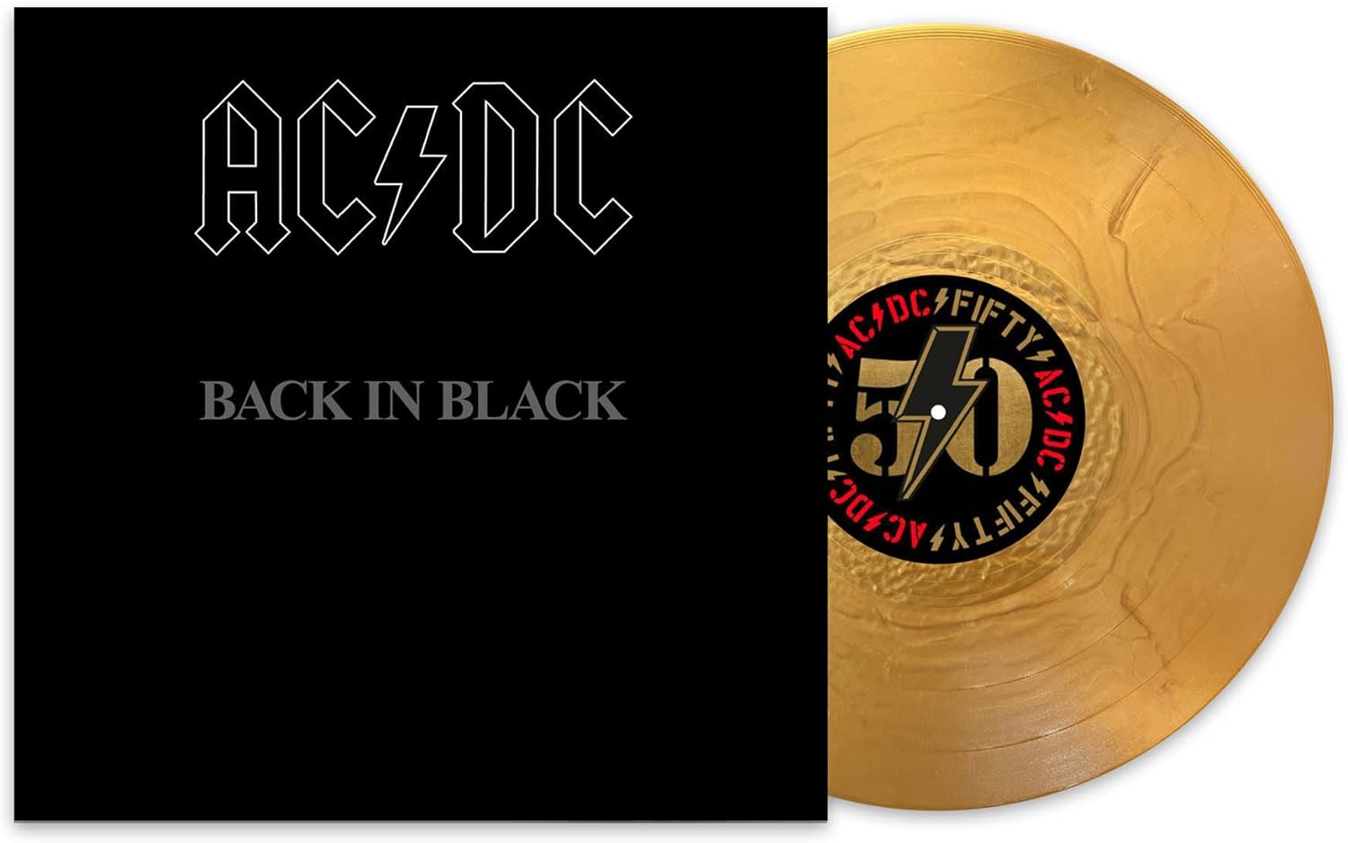 AC/DC - Back in Black (50th Anniversary) [Vinyl LP]