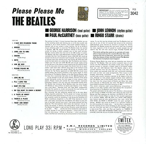 The Beatles - Please Please Me [Vinyl LP] - Catalog To Music