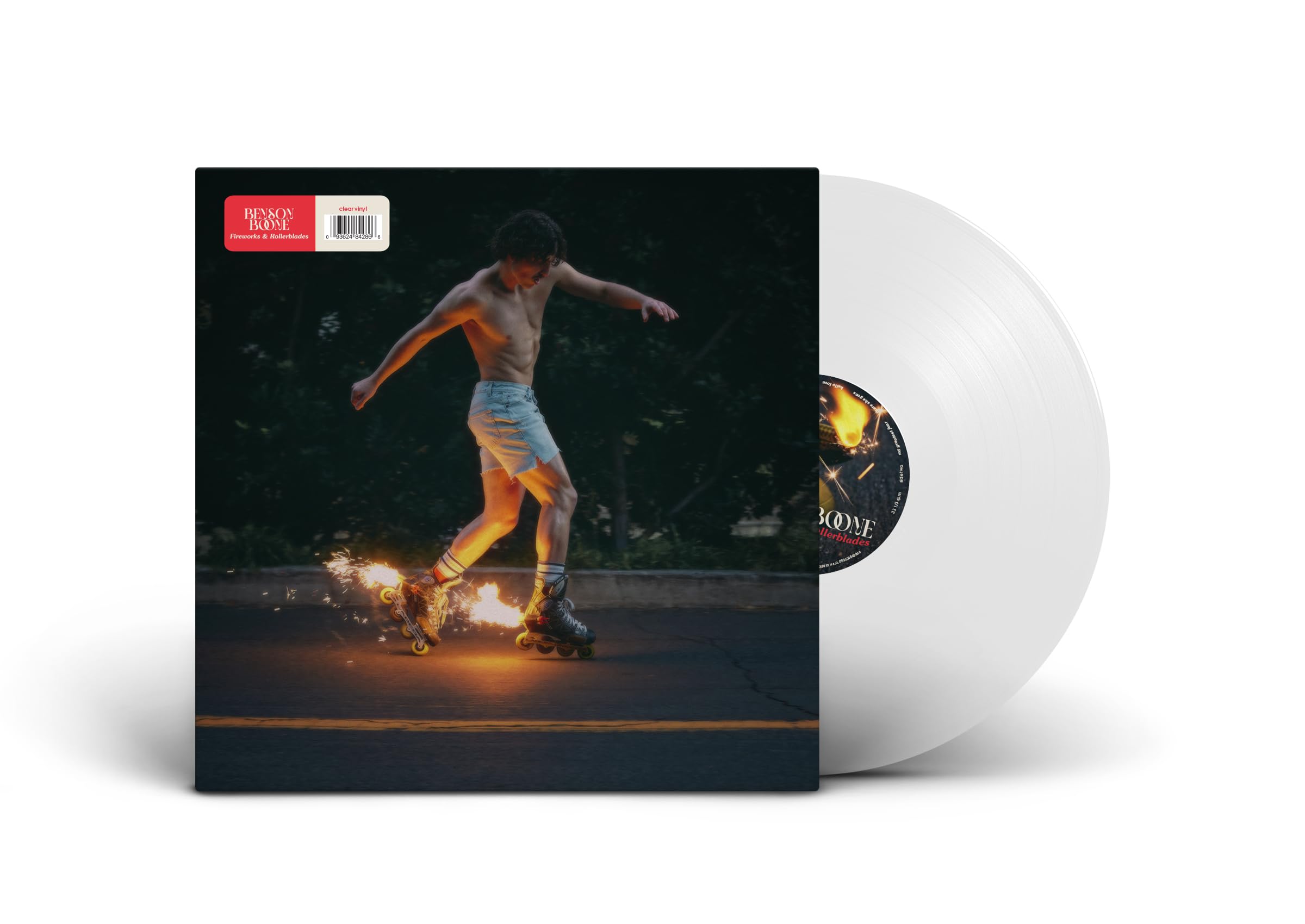 Fireworks & Rollerblades - Benson Boone (Clear Vinyl LP)