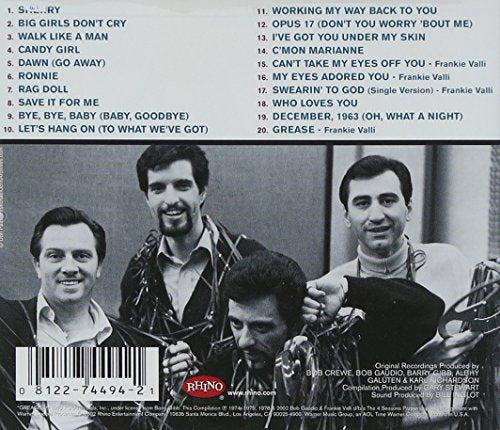 Frankie Valli & The Four Seasons - The Very Best of Frankie Valli & The Four Seasons [CD] - Catalog To Music