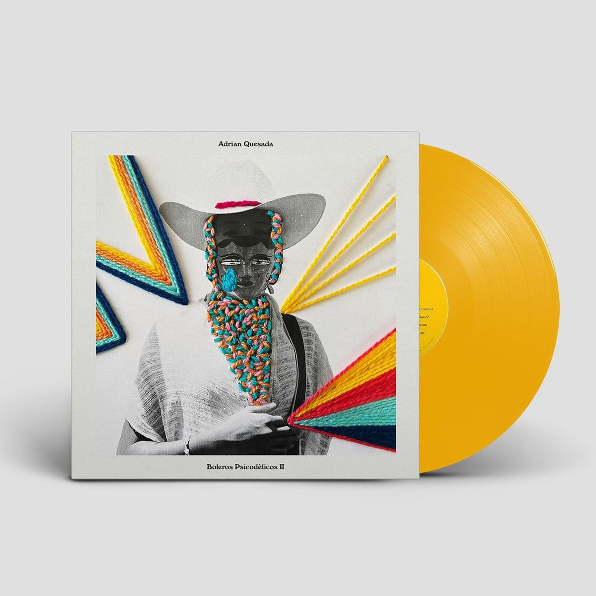 Adrian Quesada - Boleros Psicodélicos II [Yellow Vinyl LP] – product photo 2