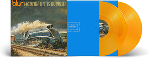 Blur - Modern Life Is Rubbish (30th Anniversary Edition) [Transparent Orange Vinyl 2LP] – album cover
