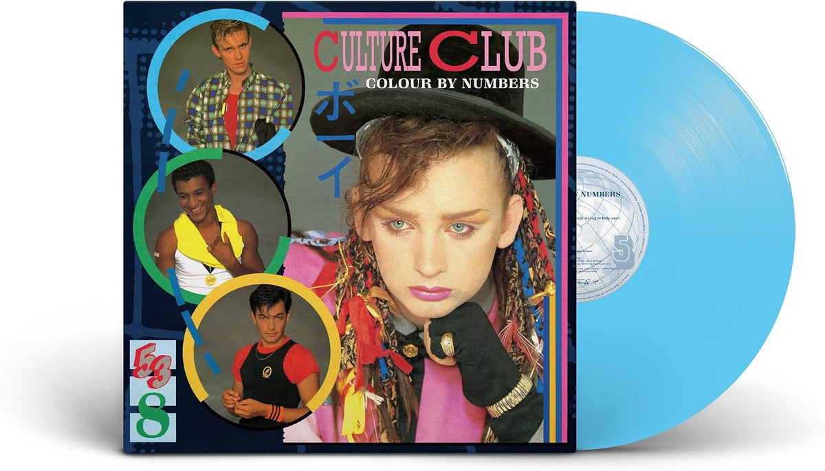 Culture Club - Colour By Numbers (2024 Remaster) [Light Blue Vinyl LP] – album cover