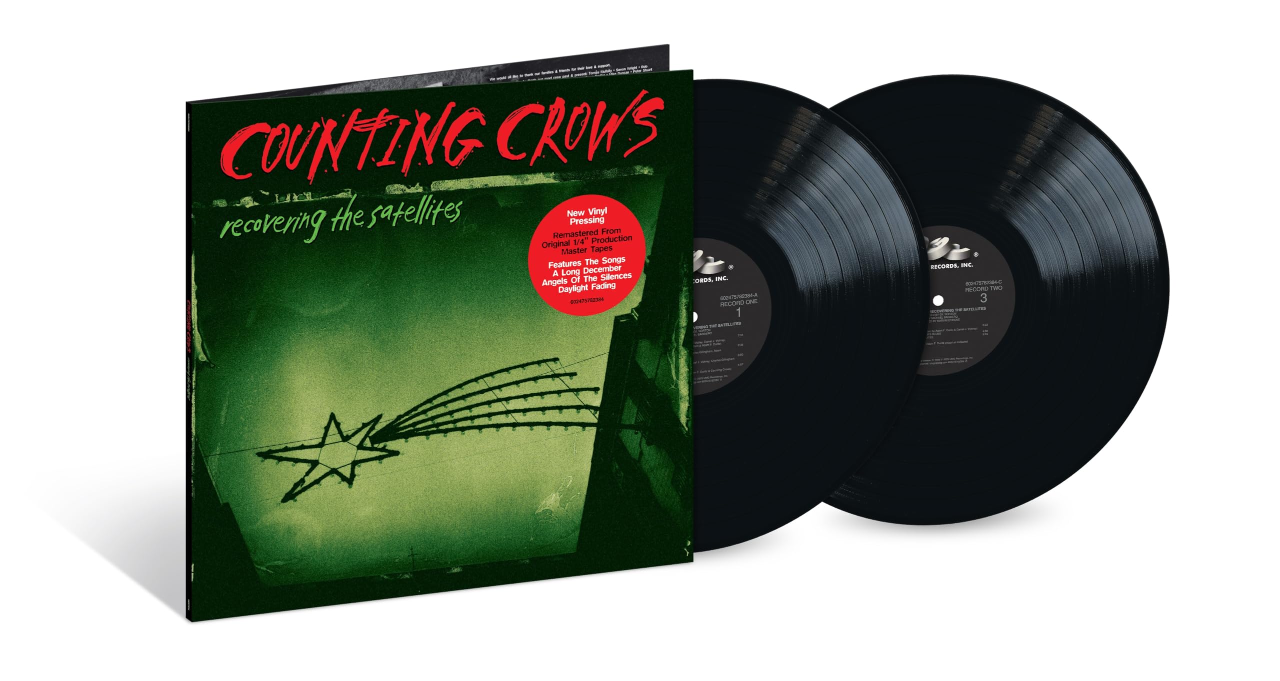 Counting Crows - Recovering the Satellites [2LP] - Catalog To Music