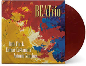 Béla Fleck, Edmar Castañeda & Antonio Sánchez - Beatrio [Red Eco-Mix Vinyl LP] – product photo 2
