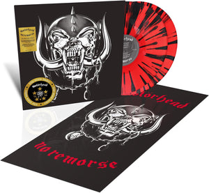 Motörhead - No Remorse (50th Anniversary) [Red And Black Splatter Vinyl 2LP] – album cover