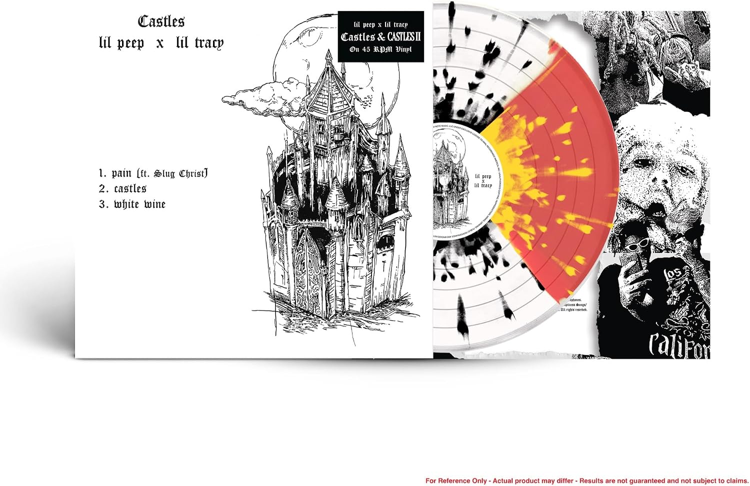 Lil Peep & Lil Tracy - Castles I & II [Splatter Vinyl LP]