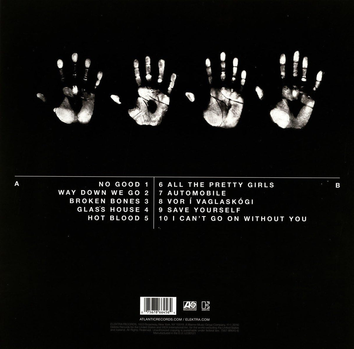 Kaleo - A/B [Black Vinyl LP] – product photo 2