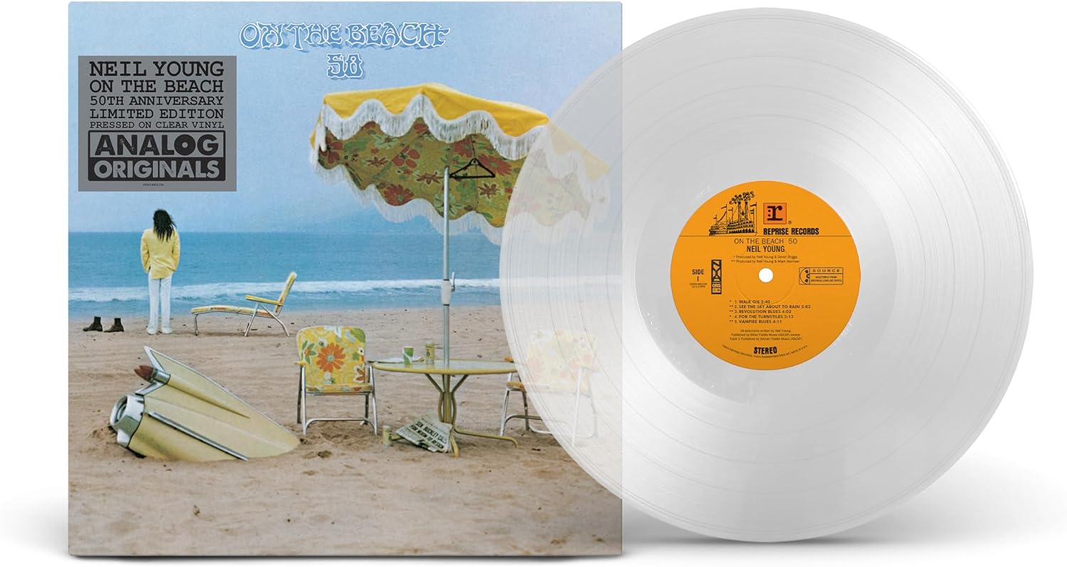 Neil Young - On the Beach (50th Anniversary) [Clear Vinyl LP]