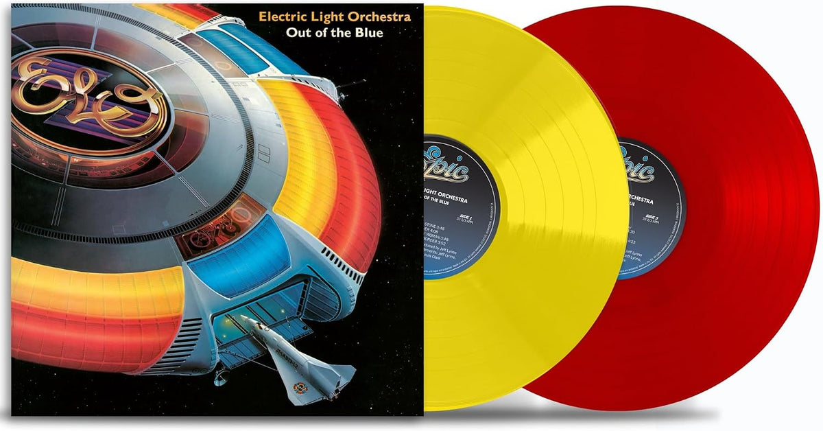 Electric Light Orchestra - Out Of The Blue [Red & Yellow Vinyl 2LP] – album cover