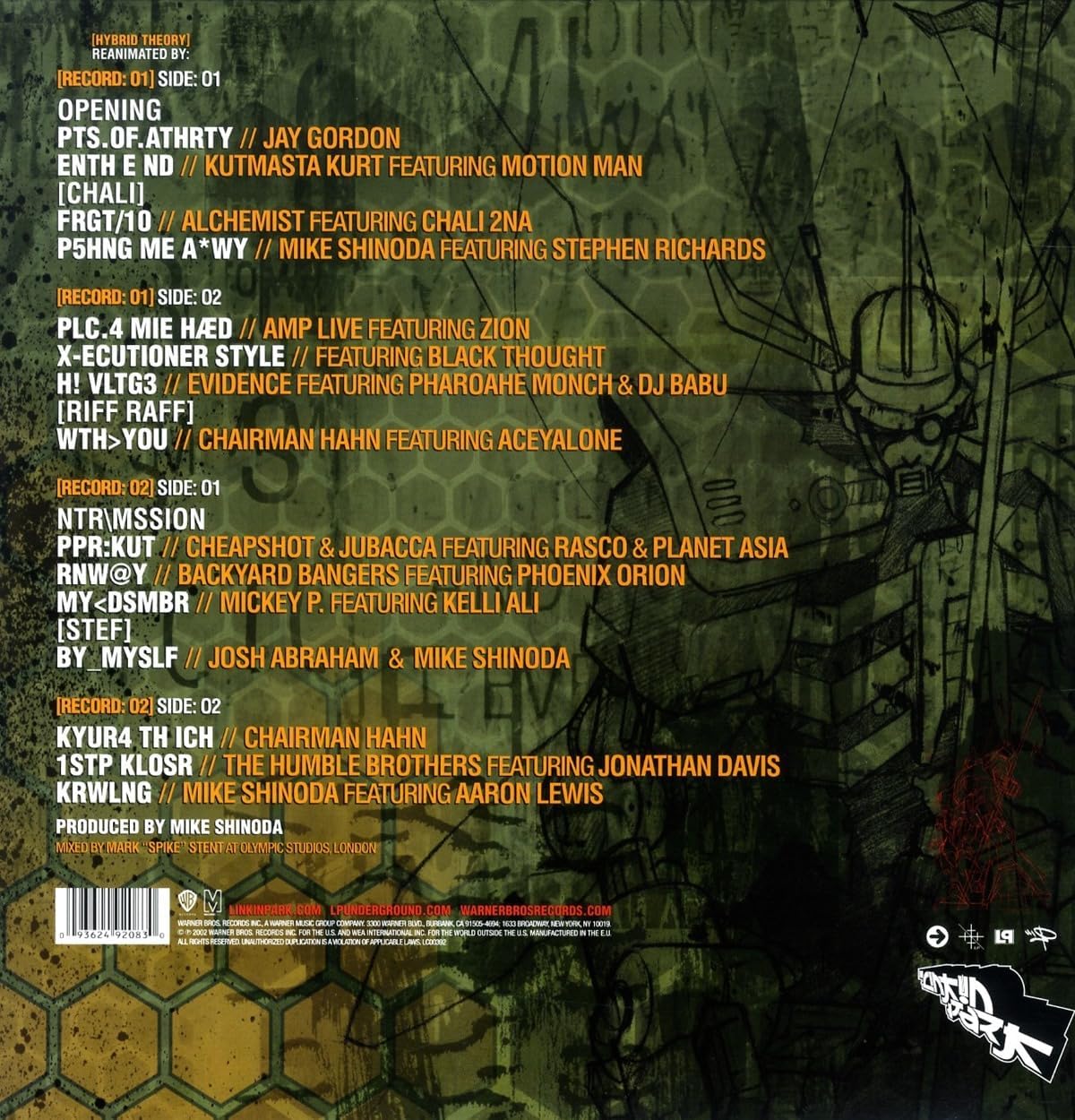 Linkin Park - Reanimation [2LP]