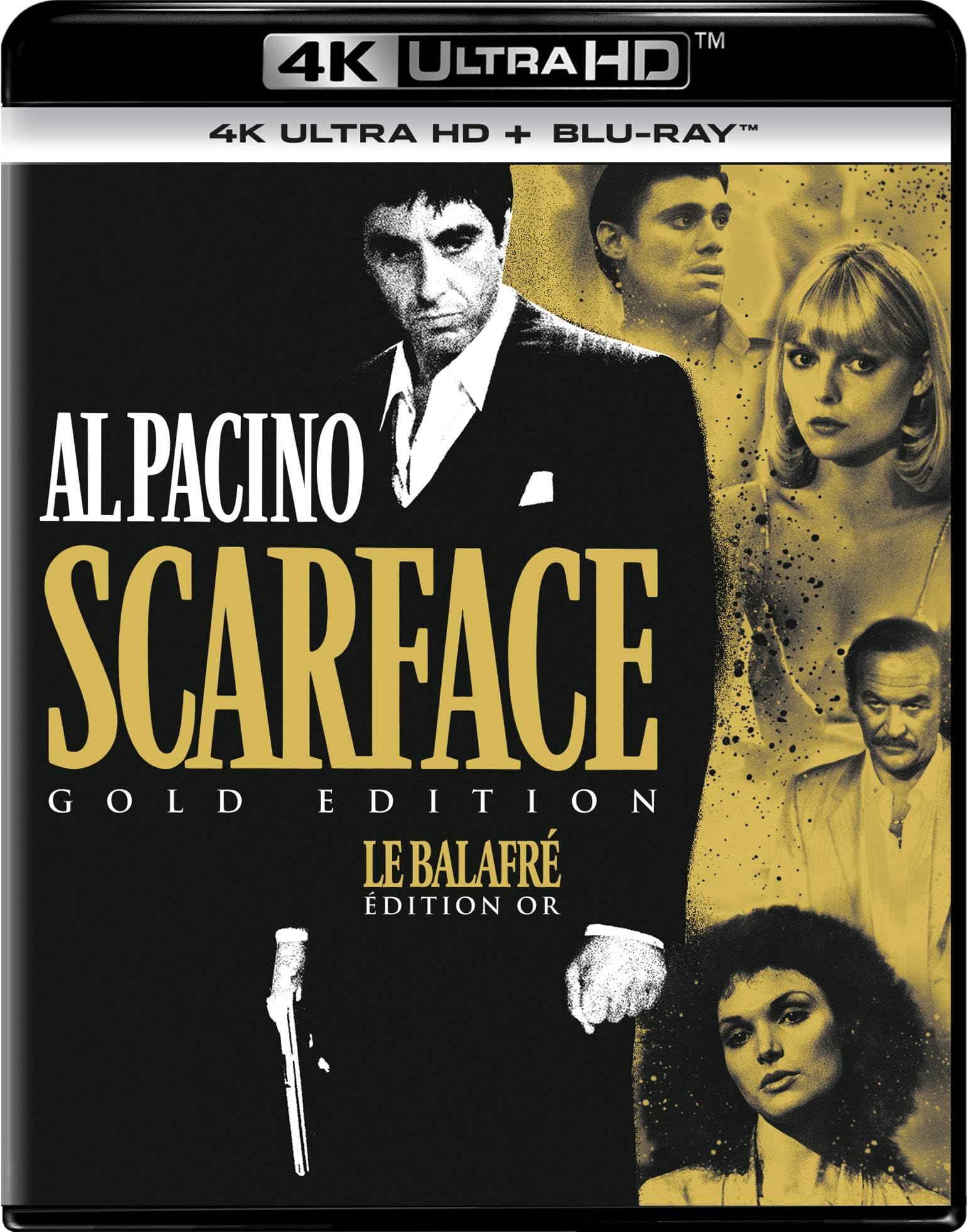Scarface (1983) Gold Edition [4K Ultra HD + Blu-ray + Digital] - Catalog To Music
