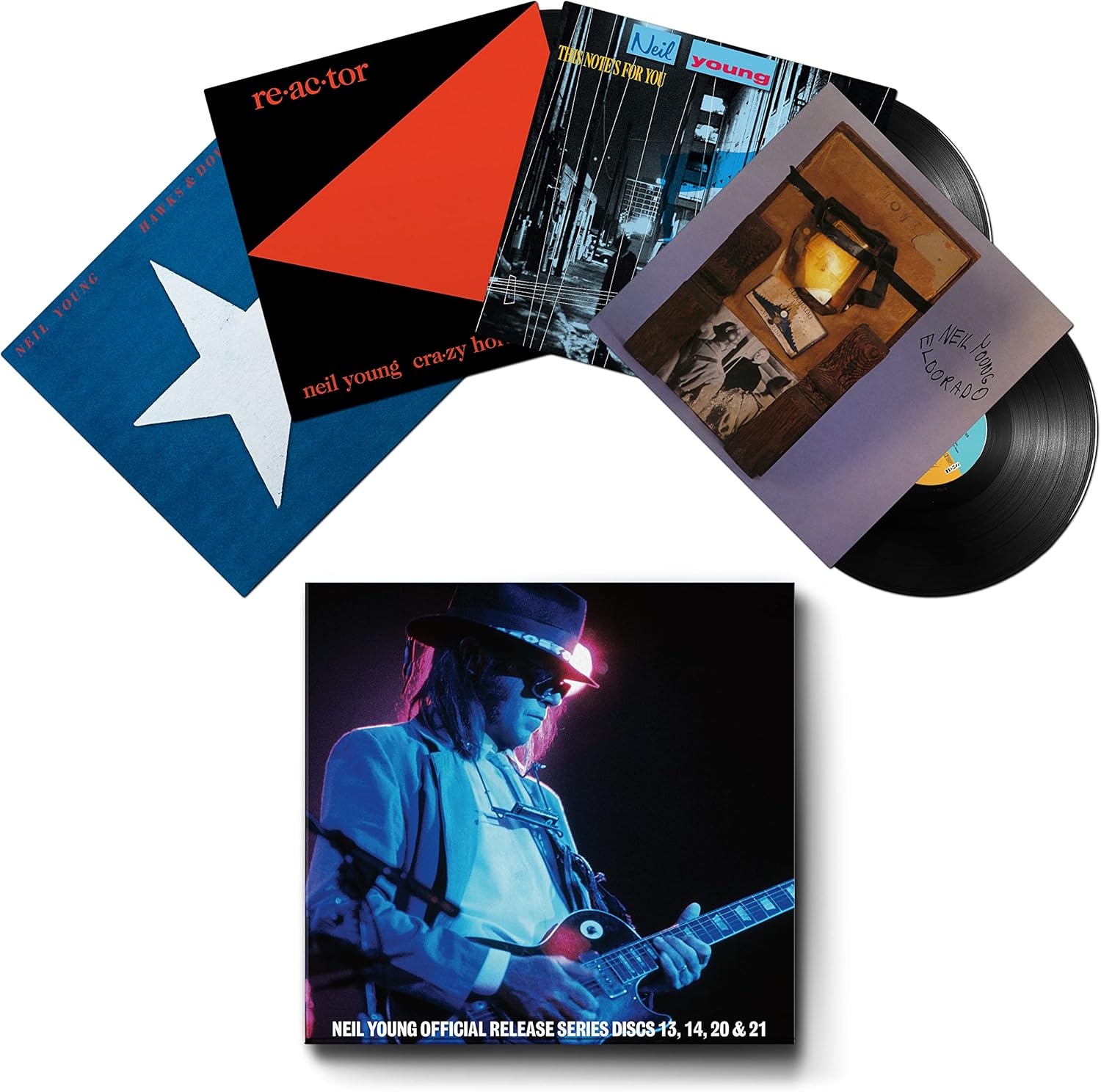 Neil Young - Official Release Series Discs 13, 14, 20 & 21 [4LP Box Set]