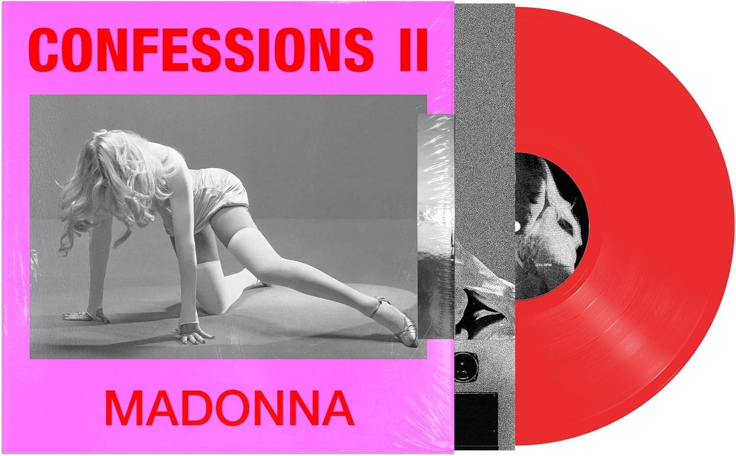 Madonna - Confessions II [12 Tracks Translucent Red Vinyl LP]