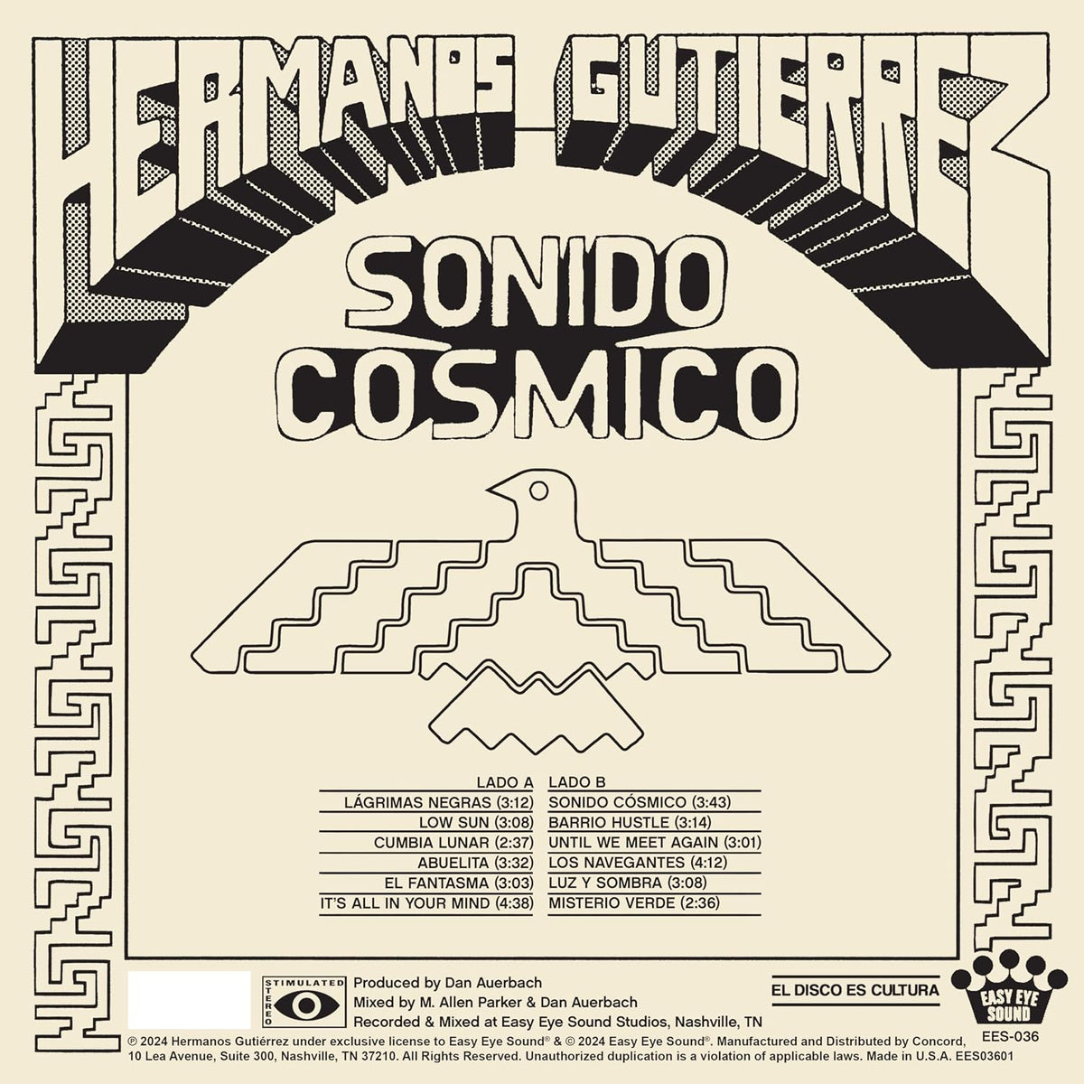 Hermanos Gutiérrez - Sonido Cósmico [Black Vinyl LP] – product photo 2