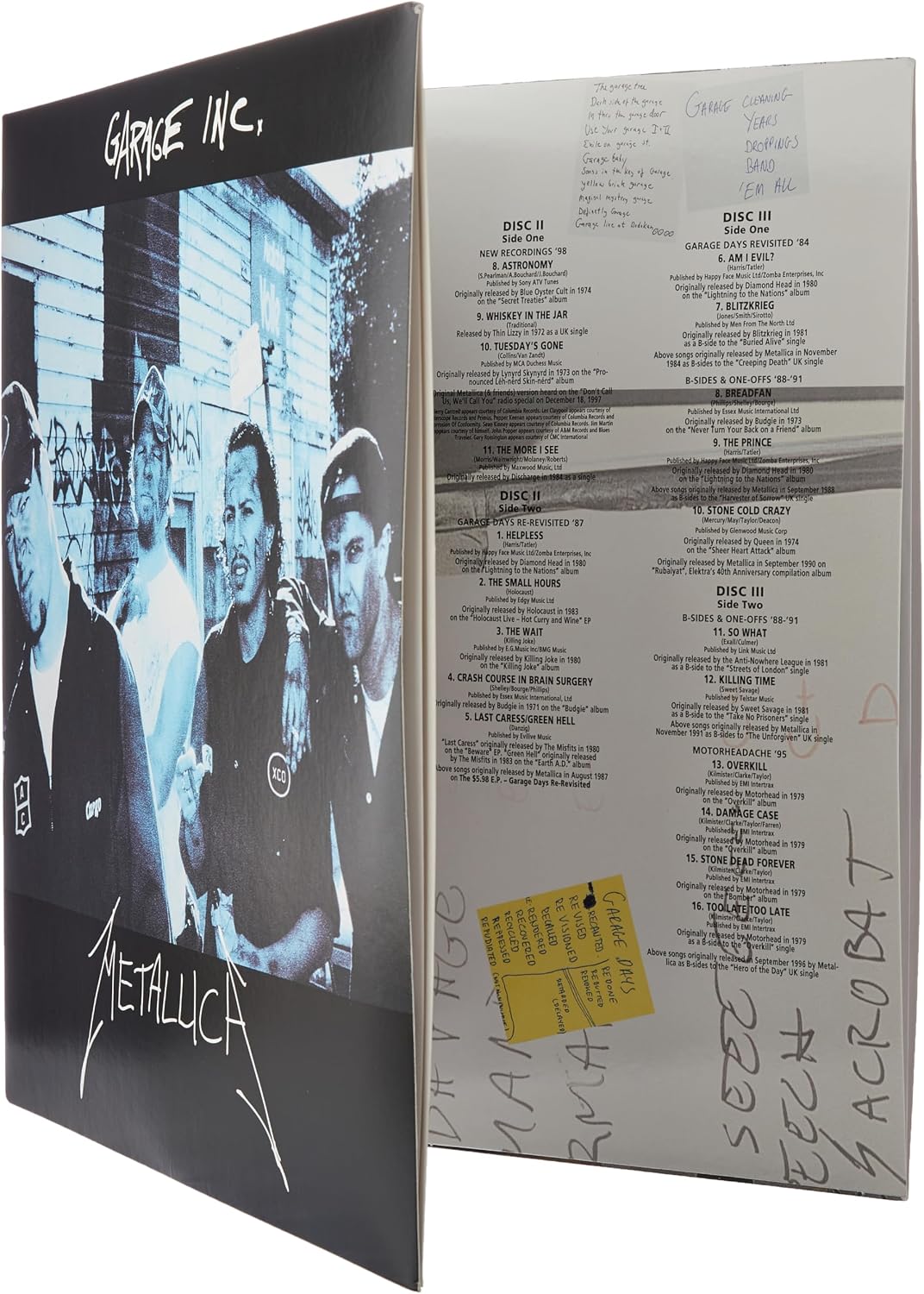 Metallica - Garage Inc. [Black Vinyl 3LP] – product photo 3