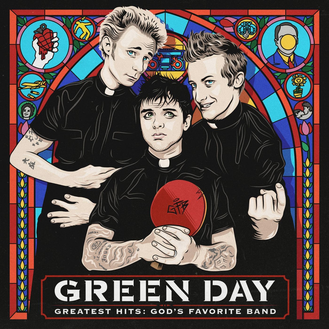 Greatest Hits: God's Favorite Band - Green Day (2LP Vinyl)