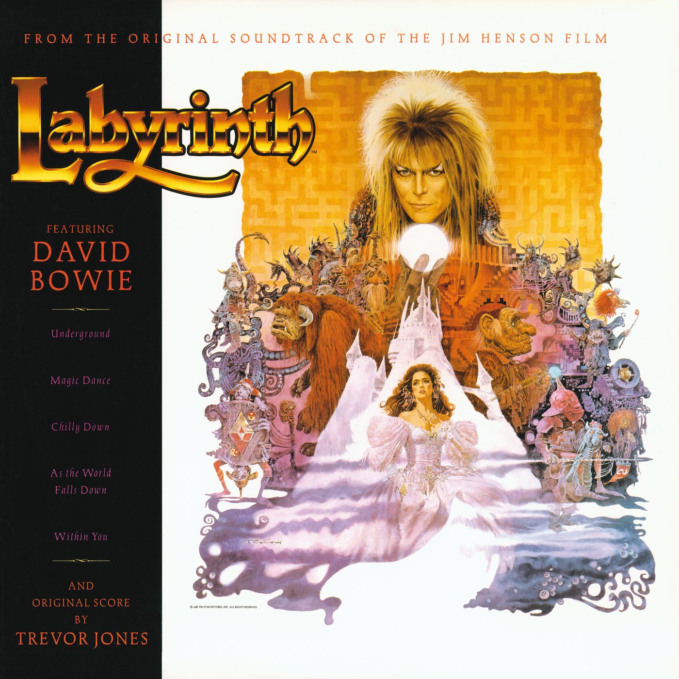 David Bowie & Trevor Jones - Labyrinth (Original Soundtrack) [Vinyl LP] - Catalog To Music
