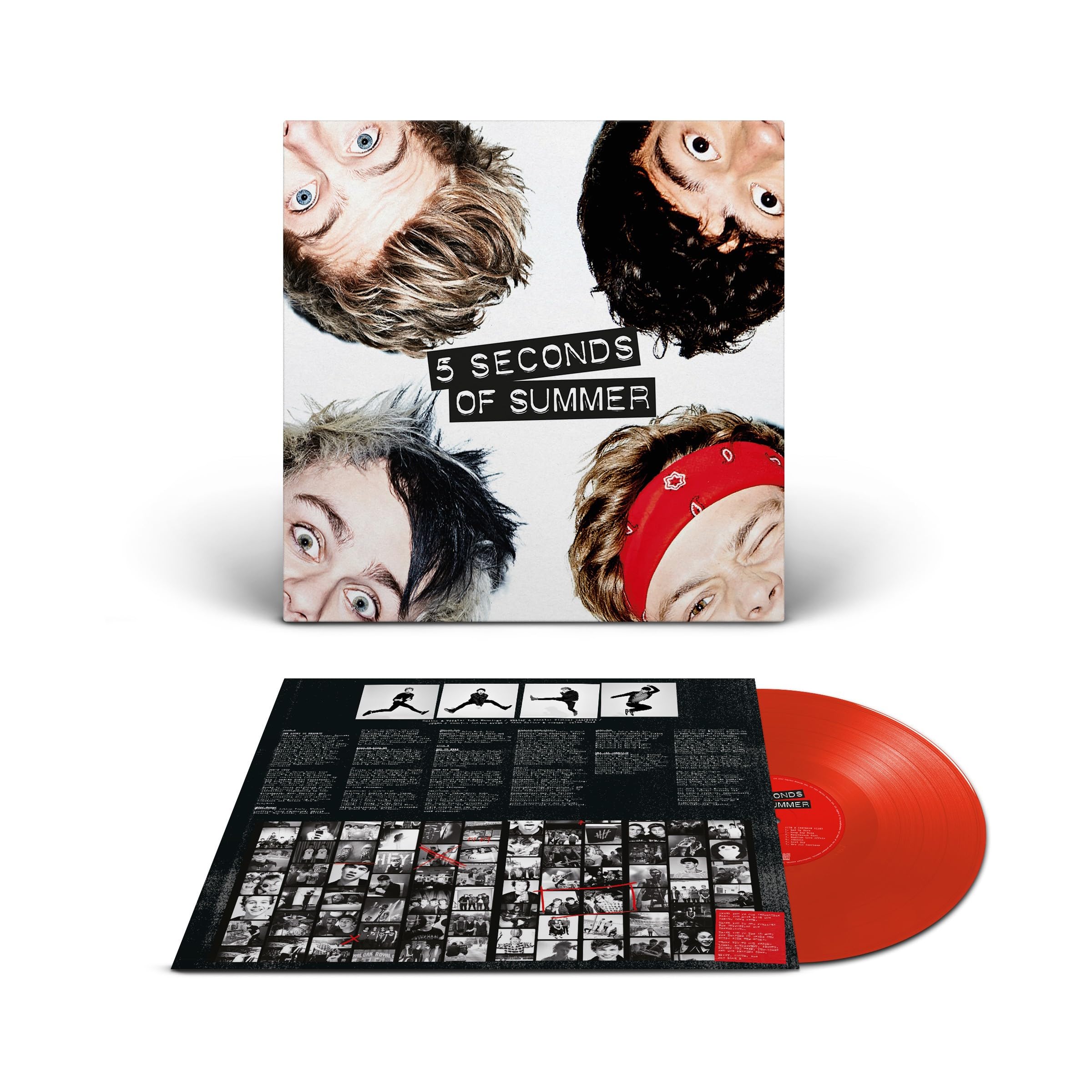 5 Seconds of Summer - 5 Seconds of Summer (10th Anniversary) [Red LP] - Catalog To Music