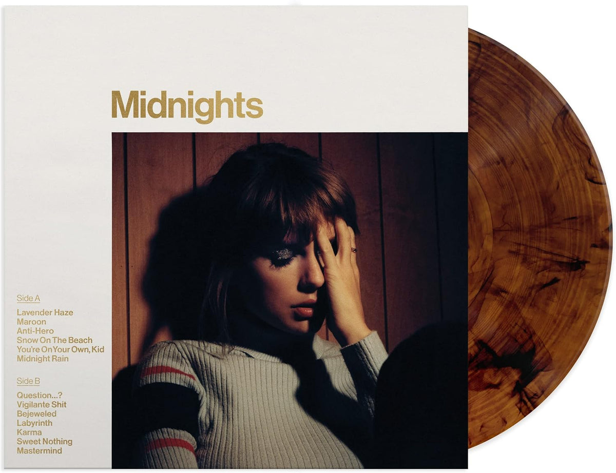 Taylor Swift - Midnights (Mahogany Edition) [Mahogany Marbled Vinyl LP]