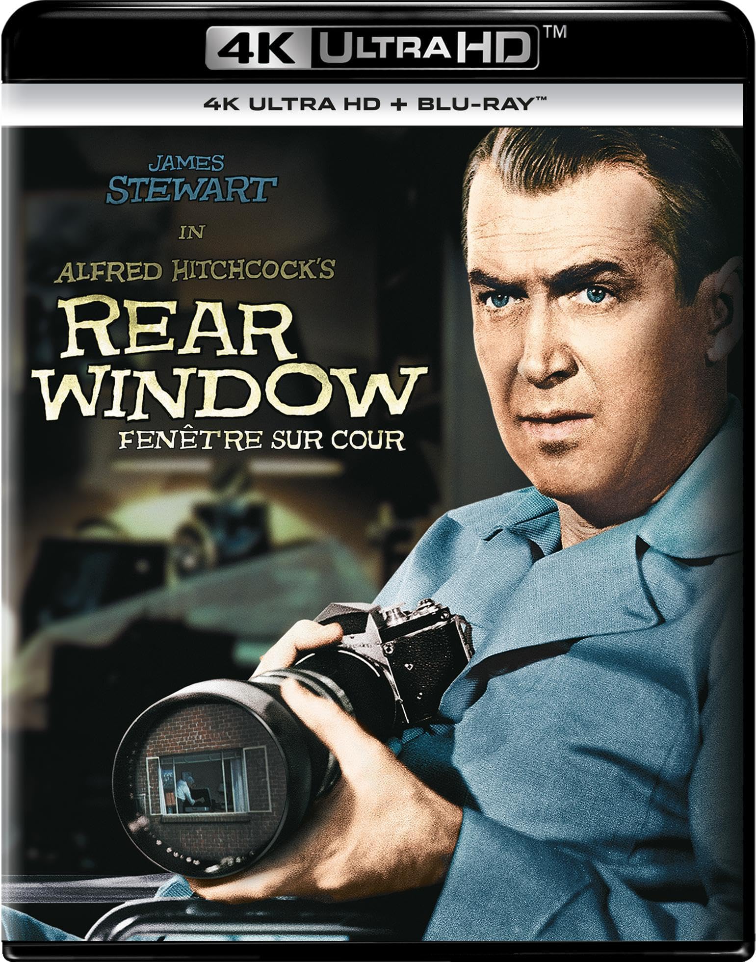 Rear Window (1954) [4K Ultra HD + Blu-ray + Digital] - Catalog To Music