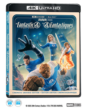 The Fantastic Four: First Steps (Bilingual) [4K Ultra HD + Blu-ray] - Catalog To Music