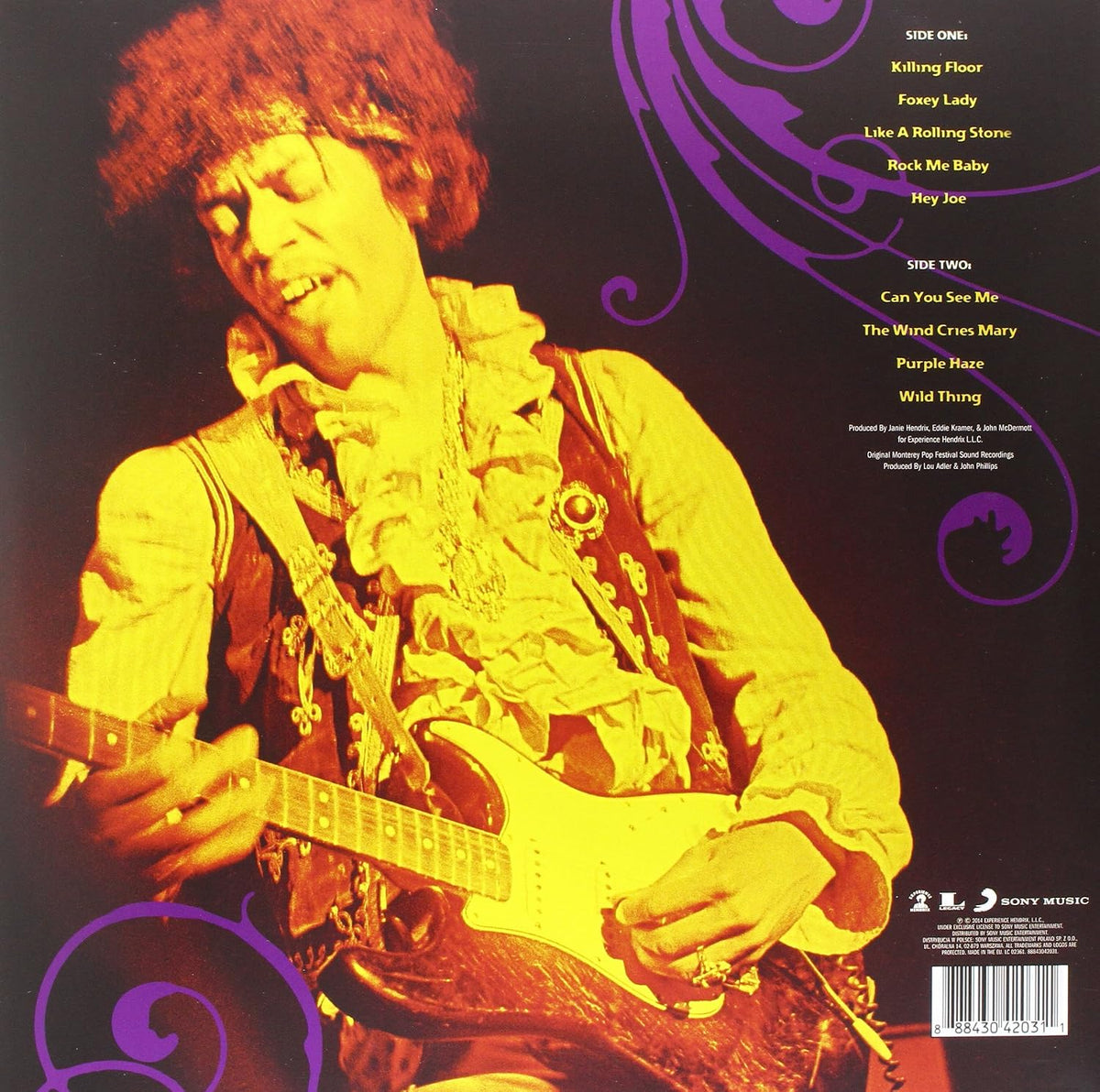 The Jimi Hendrix Experience - Live At Monterey [200g LP]