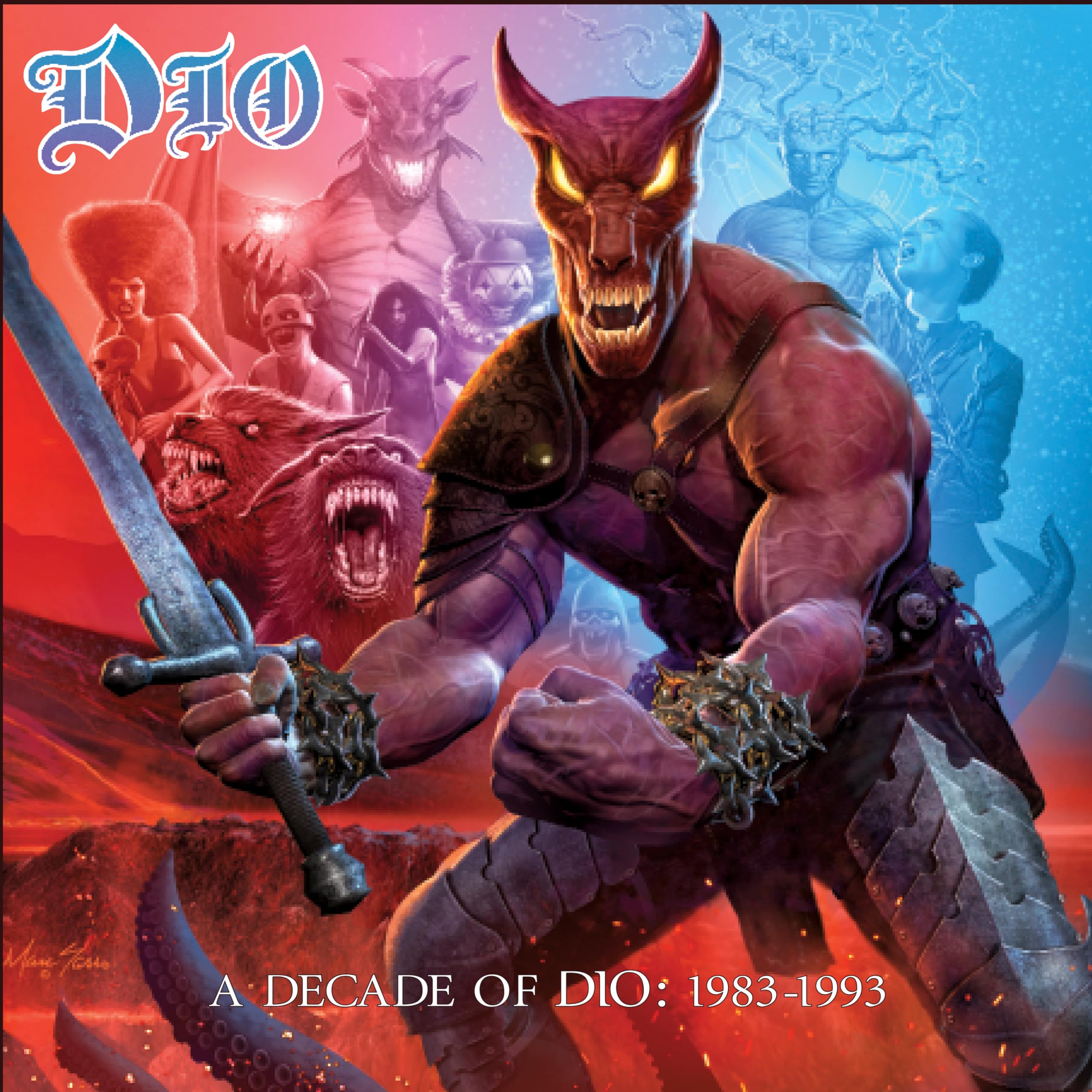Dio - A Decade of Dio: 1983-1993 [6CD Box Set] - Catalog To Music