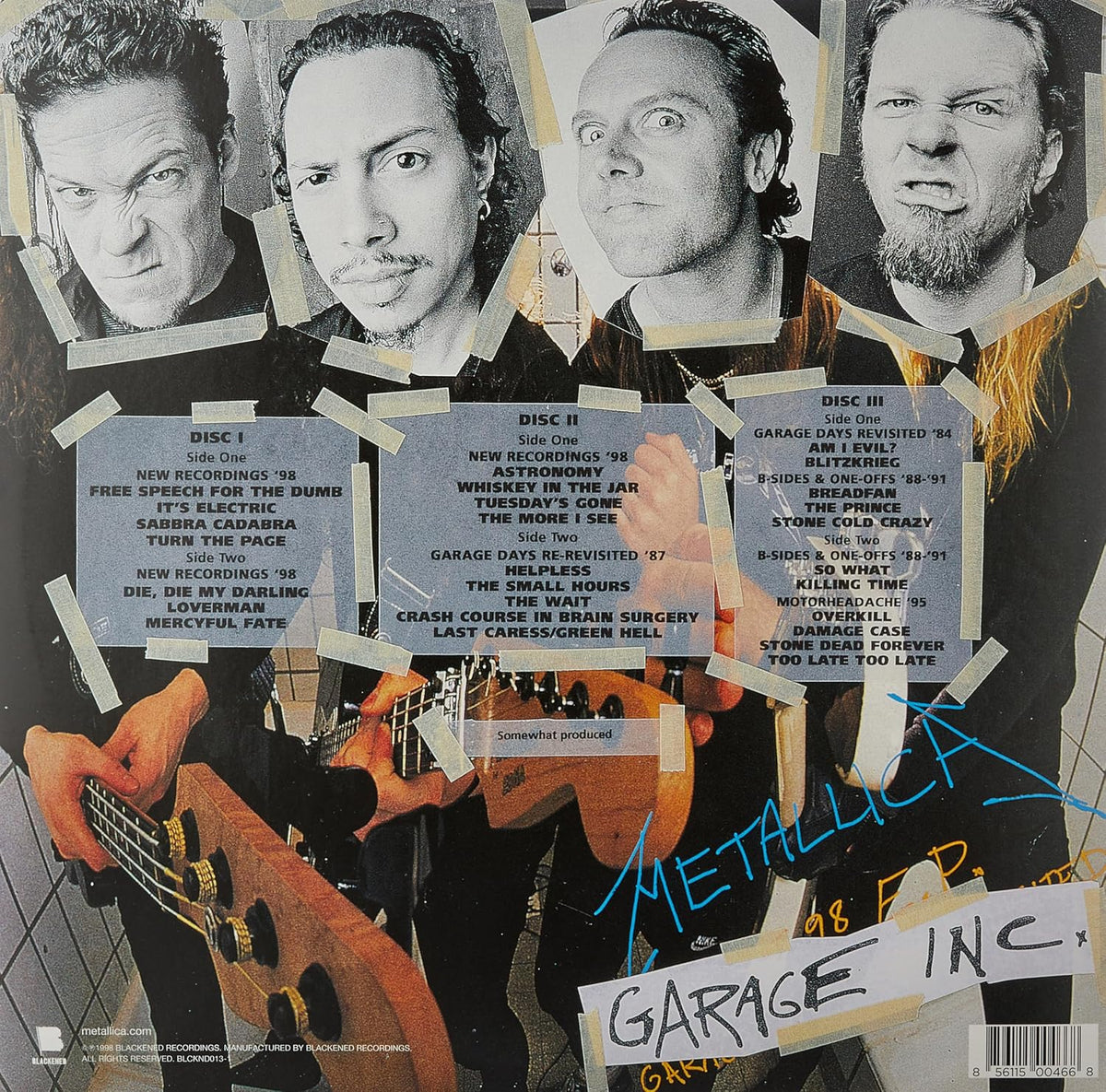 Metallica - Garage Inc. [Black Vinyl 3LP] – product photo 2