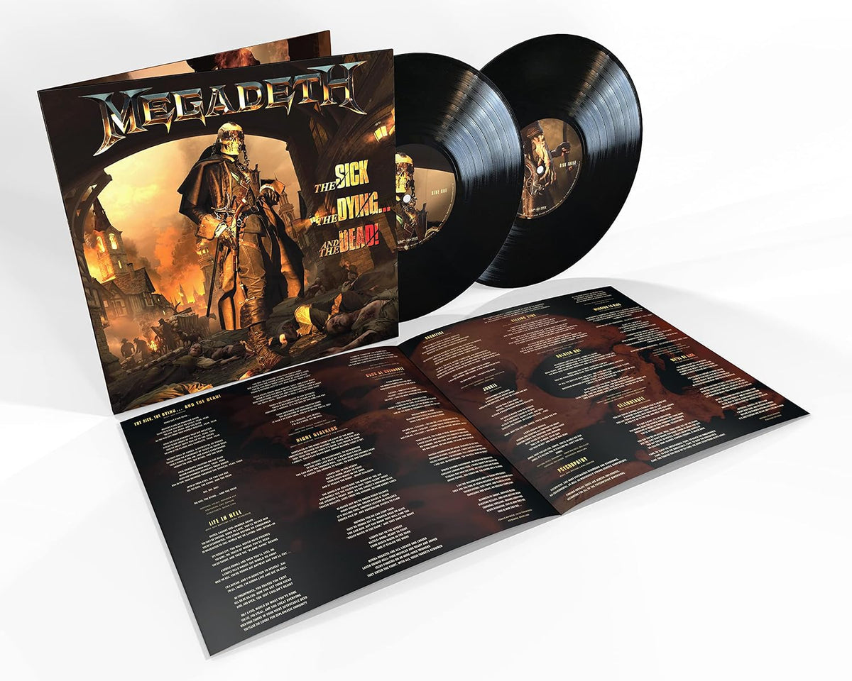 Megadeth - The Sick, The Dying... And The Dead! [180g Black Vinyl 2LP] – album cover