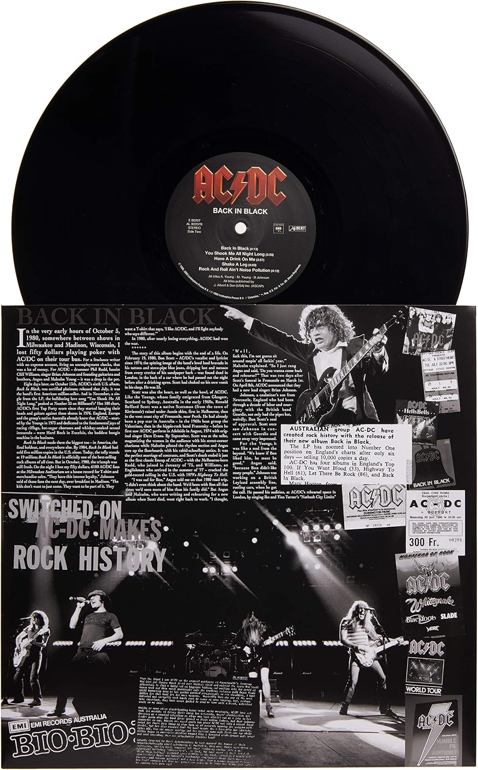 AC/DC - Back In Black (2003 Remaster) [180g Vinyl LP] – product photo 2
