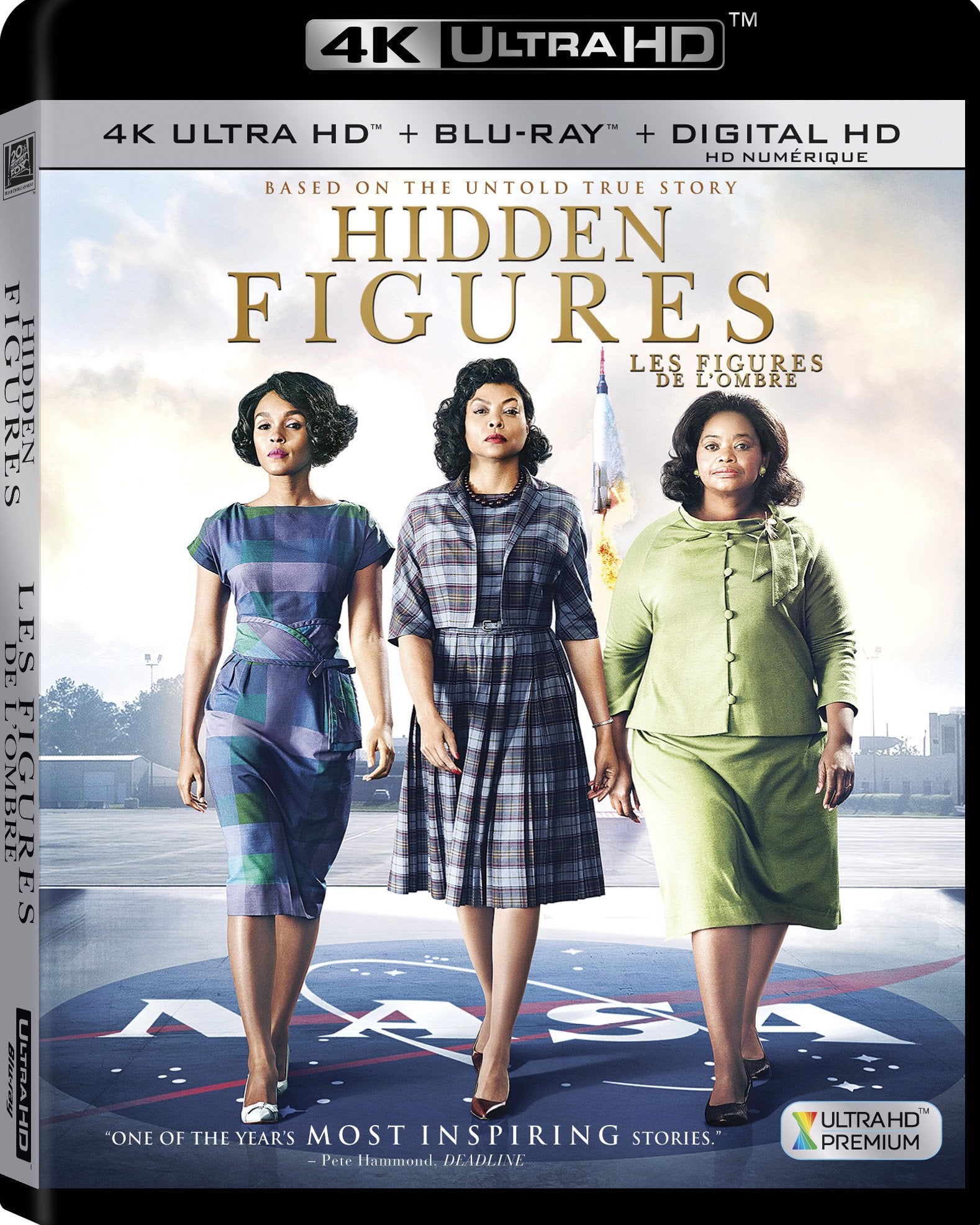 Hidden Figures (Bilingual) [4K Blu-ray + Digital Copy] - Catalog To Music