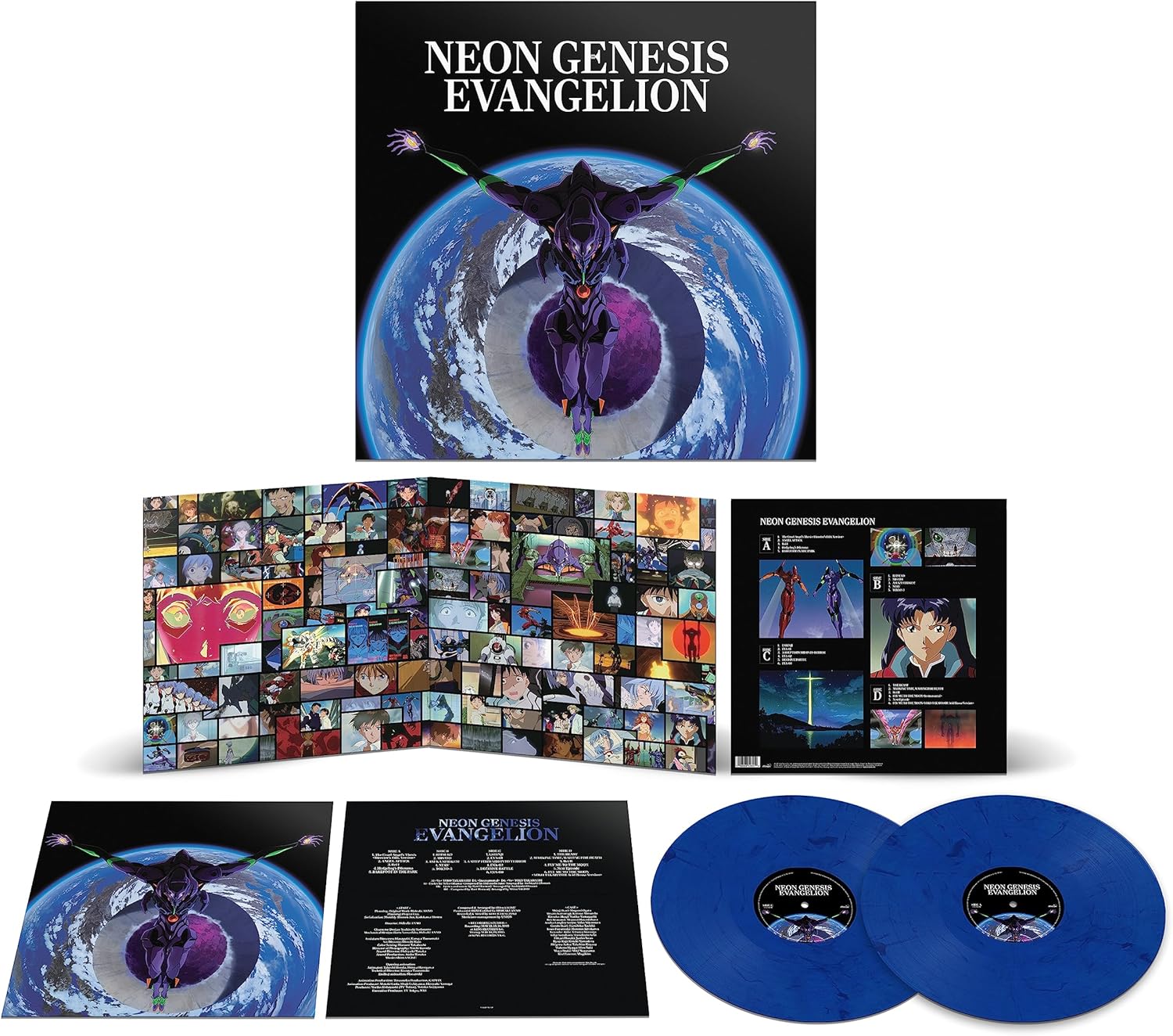 Shiro Sagisu - Neon Genesis Evangelion (Original Series Soundtrack) [Smokey Blue 2LP]