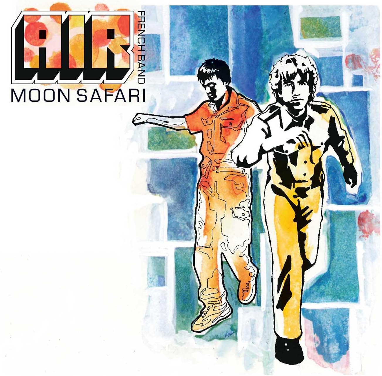 Air Moon Safari 180g Vinyl Record Album Cover French Electronica