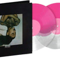 Ariana Grande Thank U Next Pink and Clear Split Colored Vinyl 2LP Record Cover